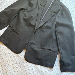 J. Crew Women's Blazer size 20 Charcoal Gray Ponte Stretch blazer
